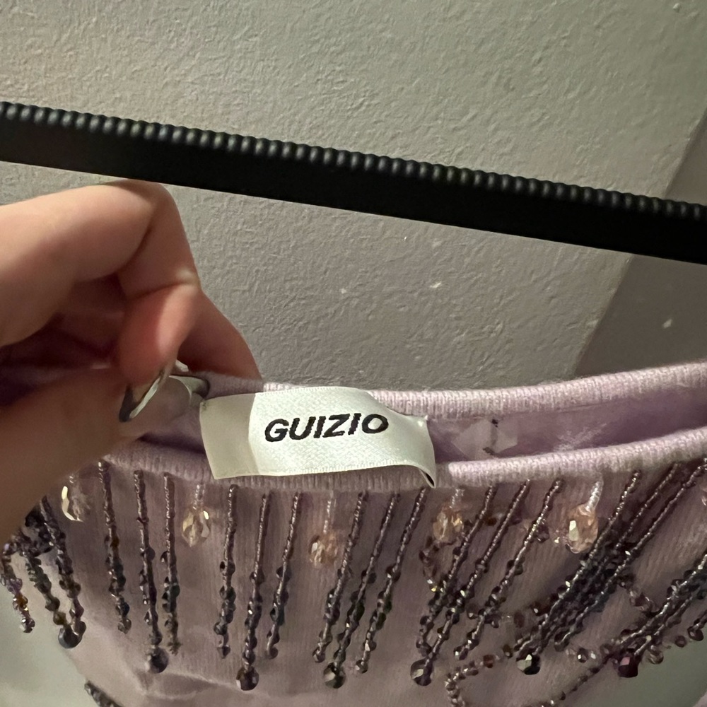 Guizio Beaded Floral Dress - Picture 3 of 7